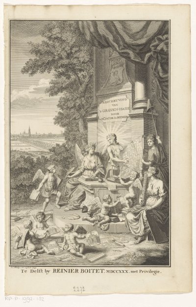 Allegorie auf die Geschichte von Den Haag von Jan Caspar Philips