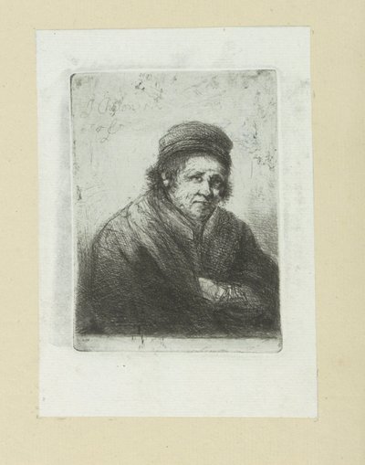 Erwachsener Mann, nach rechts von Jan Chalon