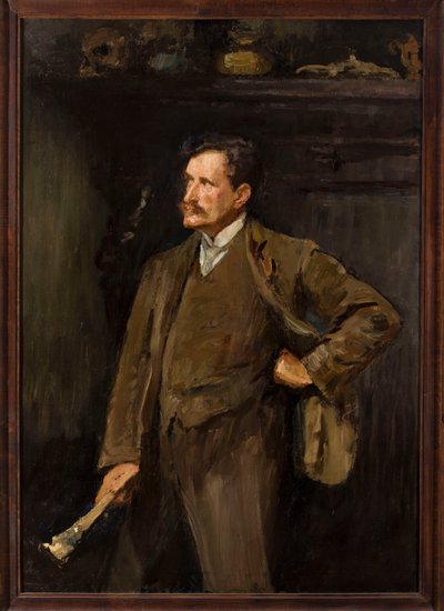 Selbstporträt von Jan Ciągliński
