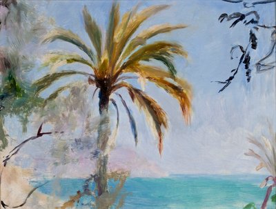 Giardino Garnier - Bordighera. Von einer Reise nach Italien von Jan Ciągliński