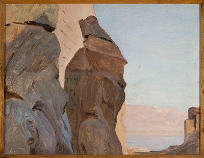 Kopf von Ramses. Aus einer Reise nach Ägypten von Jan Ciągliński