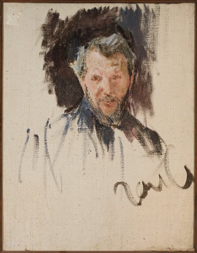 Porträt des Bildhauers Szymanowski von Jan Ciągliński
