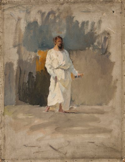 Studie von Christus für das Gemälde "Teich von Siloah" von Jan Ciągliński