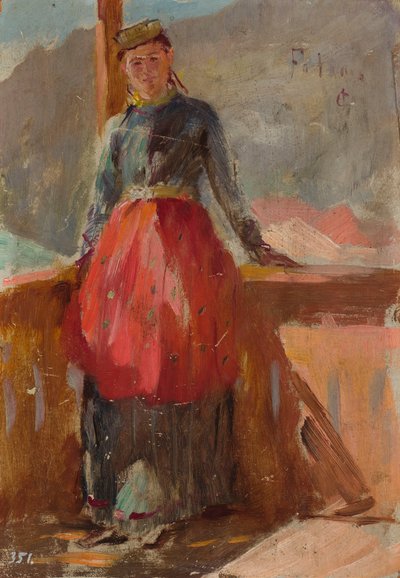 Tatarka "Fathne". Aus der Reise nach Krim von Jan Ciągliński