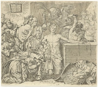 Martyrium des heiligen Quirinus von Neuss von Jan Claudius de Cock