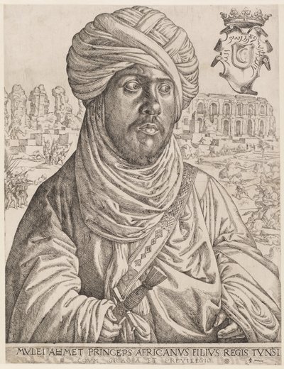 Porträt von Muley Ahmed von Jan Cornelisz Vermeyen