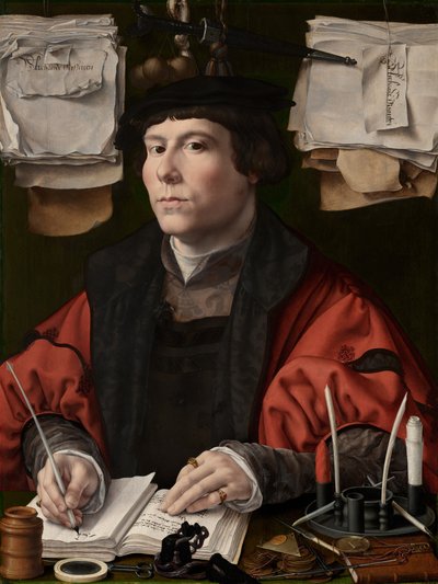 Porträt eines Mannes, möglicherweise Jan Snoeck von Jan Gossaert