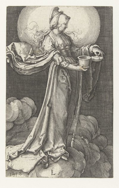 Maria Magdalena in den Wolken von Jan Harmensz. Muller (manner of)
