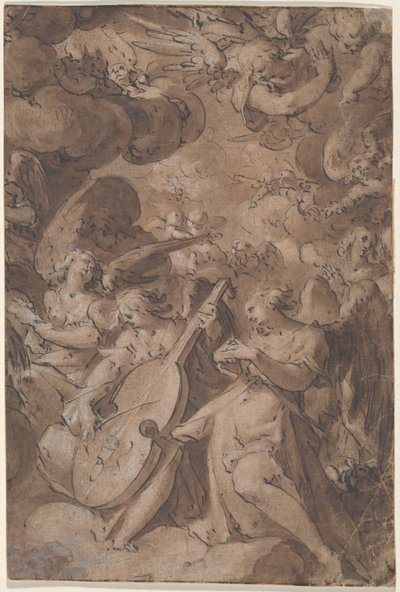Engel in Herrlichkeit von Jan Harmensz Muller