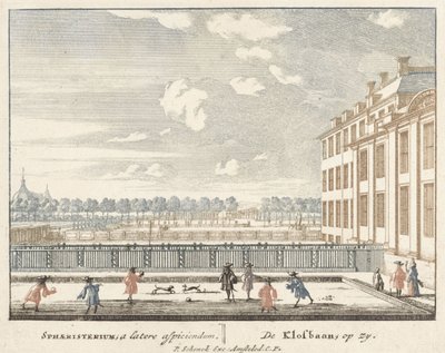Spiel von Klosbaan im Het Loo Palast, 1694-97 von Jan I van Call