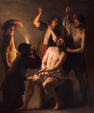 Die Krönung mit Dornen, 17. Jahrhundert von Jan Janssens