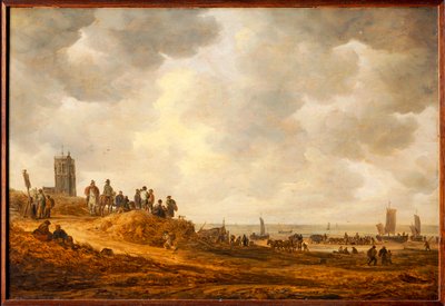 Strand bei Egmond von Jan Josephsz van Goyen