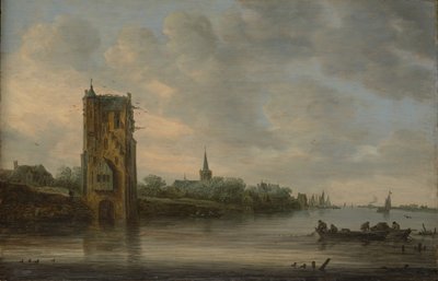 Das Pelkus-Tor bei Utrecht, 1646 von Jan Josephsz van Goyen