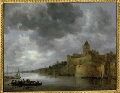 Der Valkhof in Nimwegen, 1642 von Jan Josephsz van Goyen