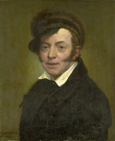 Selbstporträt von Jan Kamphuijsen