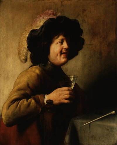 Der Trinker von Jan Lievens