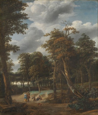 Waldweg von Jan Looten