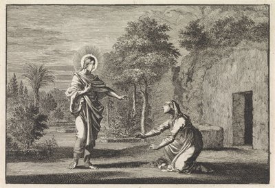 Christus erscheint Maria Magdalena von Jan Luyken