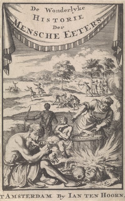 Die wunderbare Geschichte der Menschenfresser von A. Magyrus von Jan Luyken