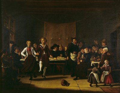Bauernhochzeit von Jan Massys or Metsys