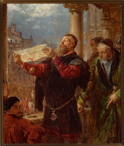 Das Urteil über Matejko von Jan Matejko