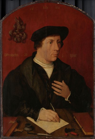 Porträt eines Mannes von Jan Mostaert