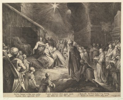 Die Anbetung der Könige von Jan Muller