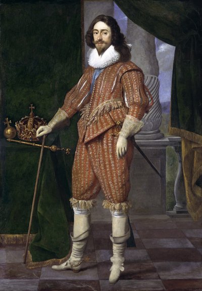 Karl I. (1600–1649), König von England, 1629 von Jan Mytens or Mijtens
