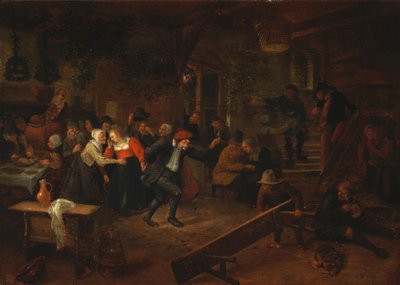 Ein Hochzeitsfest von Jan Steen
