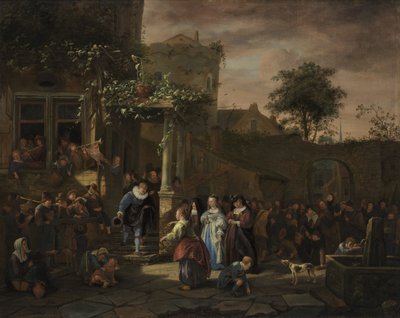Die Dorffhochzeit von Jan Steen