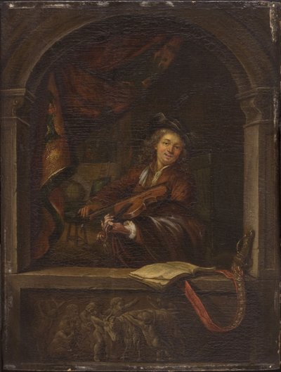 Geiger von Jan Steen