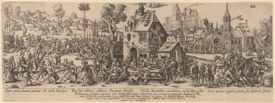 Jahrmarkt von Jan Theodor de Bry after Sebald Beham