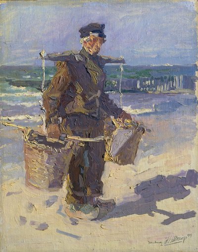 Ein Muschelfischer von Jan Theodore Toorop