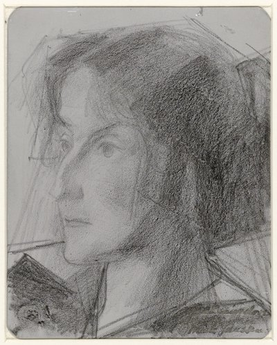 Porträt von Miek Janssen von Jan Toorop