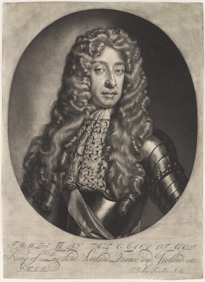 Jakob II. von Gottes Gnaden König von England, Schottland, Frankreich und Irland etc., ca. 1685 von Jan Verkolje
