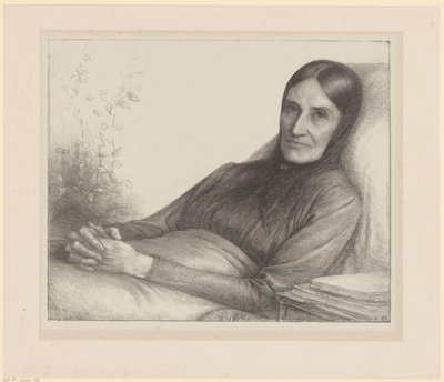 Porträt von Elisabeth Ragazzi van den Wall Bake von Jan Veth