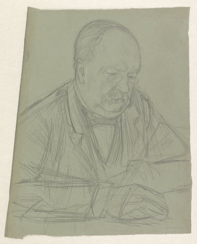 Porträt von Tak van Poortvliet von Jan Veth
