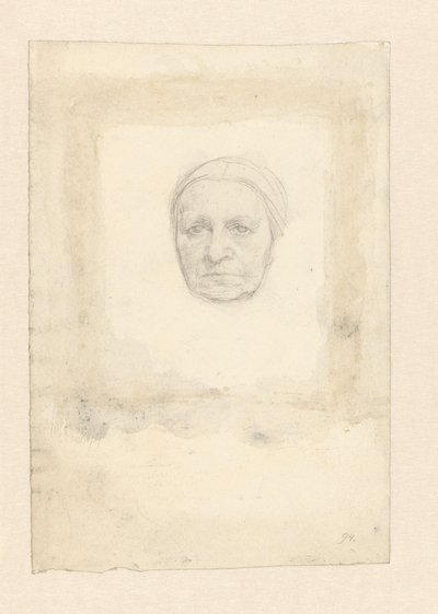 Porträt von Frau Anna Cornelia Veth-Giltay von Jan Veth