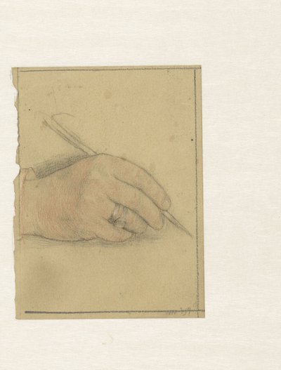 Studie der Hand von Geheimrat M. Kempner von Jan Veth