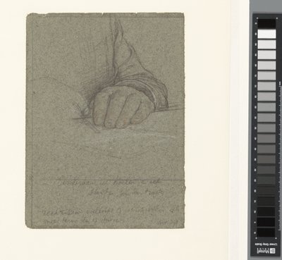 Studie der rechten Hand von Geheimrat M. Kempner von Jan Veth