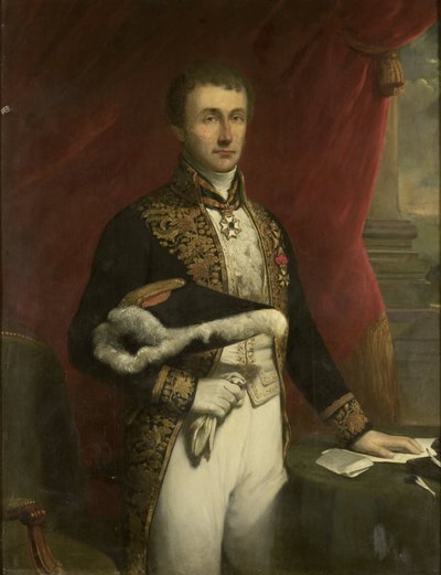 Pieter Merkus (1787-1844). Generalgouverneur (1841-44) von Jan Willem Pieneman (copy after)