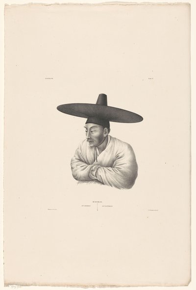 Porträt eines koreanischen Kaufmanns von Jan Willem Vlaanderen