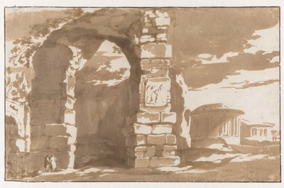 Teil der Thermen von Diokletian und S. Bernardo alle Terme von Jan de Bisschop