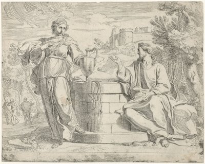 Christus und die Samariterin von Jan de Pape (rejected attribution)