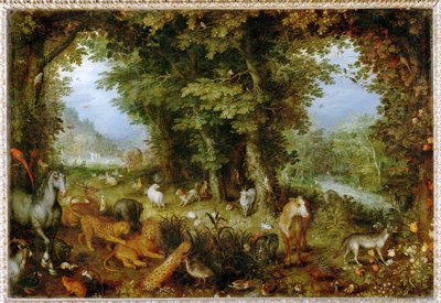 Das irdische Paradies von Jan the Elder Brueghel