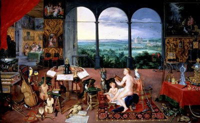 Das Hören von Jan the Elder Brueghel