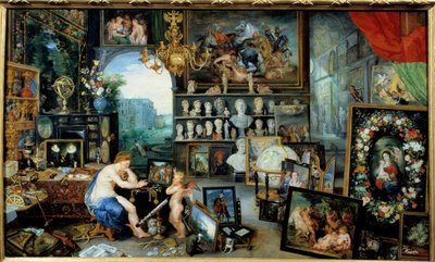Allegorie der fünf Sinne von Jan the Elder Brueghel