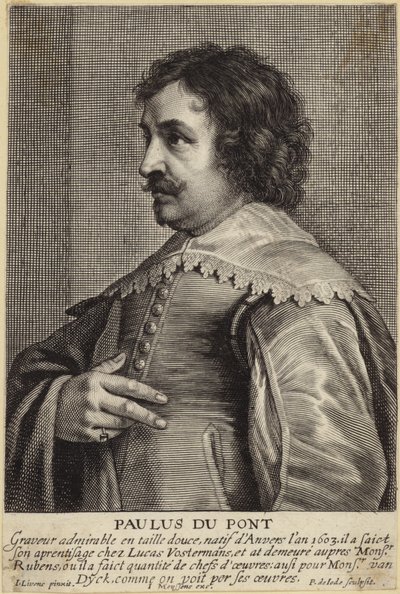 Porträt von Paulus Du Pont von Jan the Elder Lievens