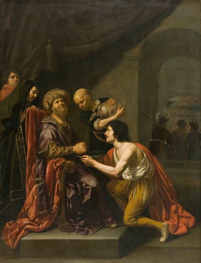 Pilatus wäscht seine Hände von Jan van Bijlert