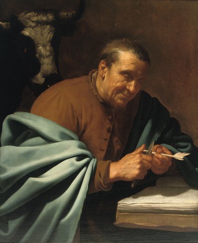St. Lukas der Evangelist von Jan van Bijlert or Bylert